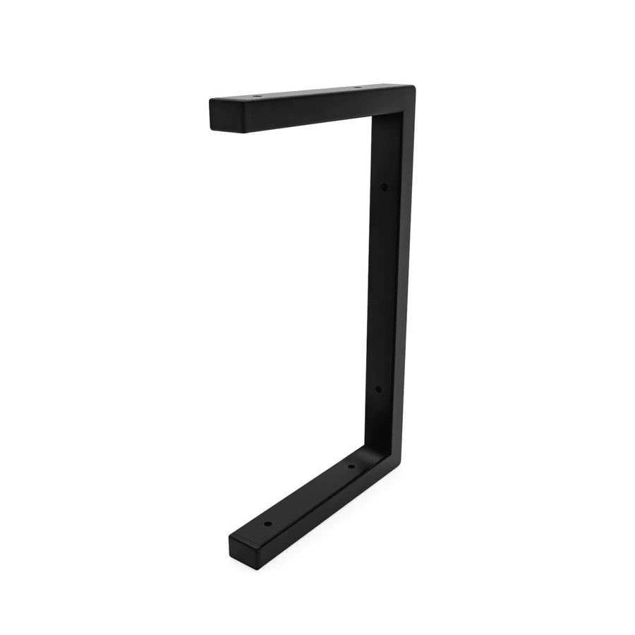 HEVVA Schwerlast Regalhalter ERLENBERG aus Stahlrohr, Tiefe: 25 cm, Schwarz matt - Bild 2