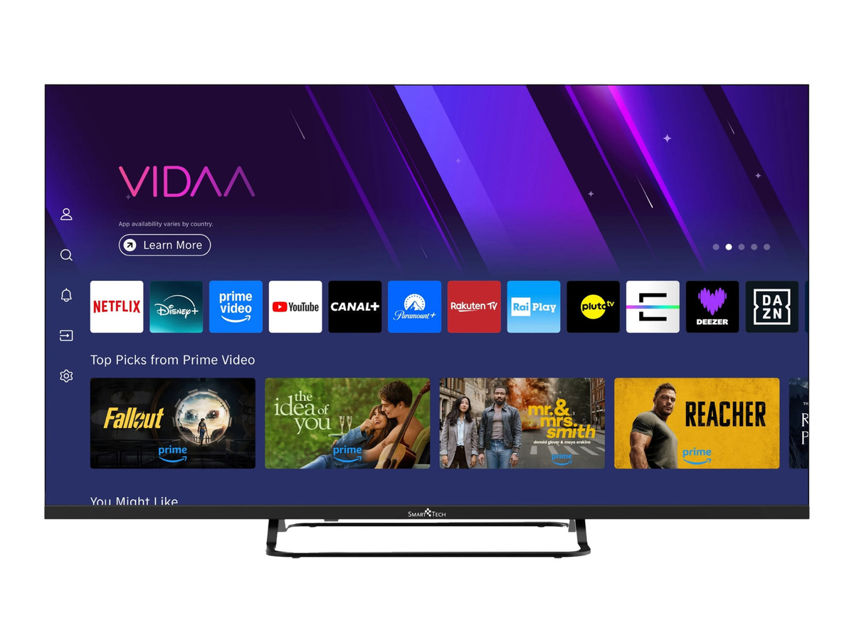 Smart Tech Smart TV 40FV02V in Schwarz mit 40 Zoll Display, Full HD Auflösung, VIDAA Betriebssystem und Bluetooth - Bild 2