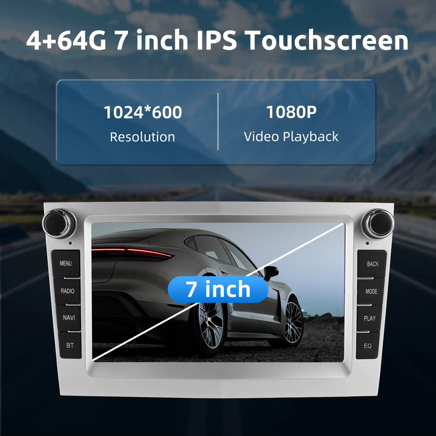 ESSGOO Android 15 Autoradio mit 7 Zoll Display, CarPlay und GPS für Opel Astra H G J, Zafira B, Corsa C D, Antara, Vectra und Vivaro - Bild 6