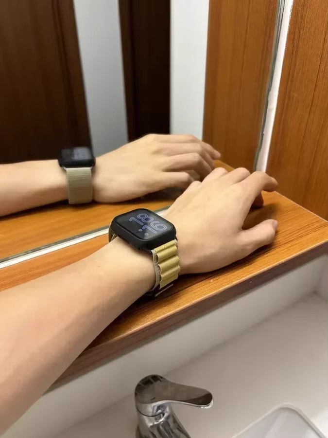 Alpine Loop Armband für Apple Watch, Textil/NATO, Unisex - Bild 3