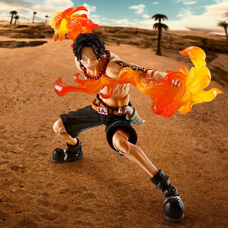 Bandai One Piece Portgas D. Ace Feuerfaust Version Actionfigur, Einzelfigur - Bild 2