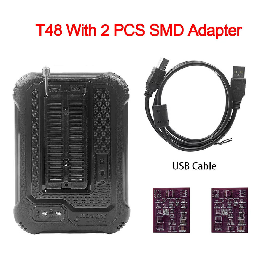 XGecu T48 TL866-3G V12,67 USB Universal Programmierer in Schwarz für SPI, Nor, NAND Flash, BIOS, MCU, EEPROM, AVR und PIC mit Unterstützung für 31000 IC Chips - Bild 4