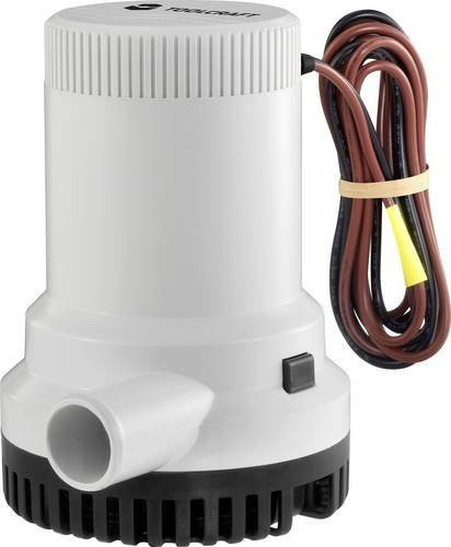 TOOLCRAFT Niedervolt-Tauchpumpe TO-7159131 in Weiß mit 5678 l/h und 12 V/DC - Bild 1