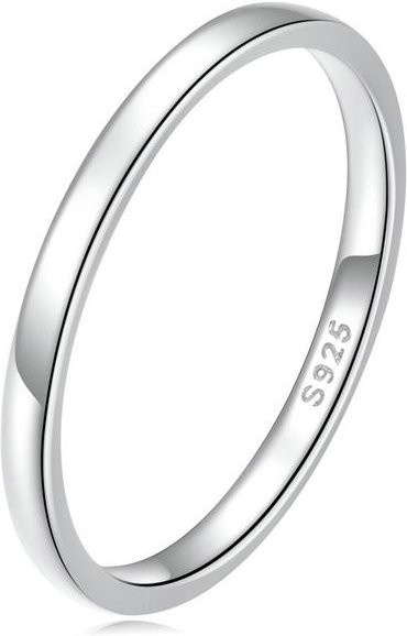 WOSTU Fingerring, 925 Silber, Weiß, Damen - Bild 1