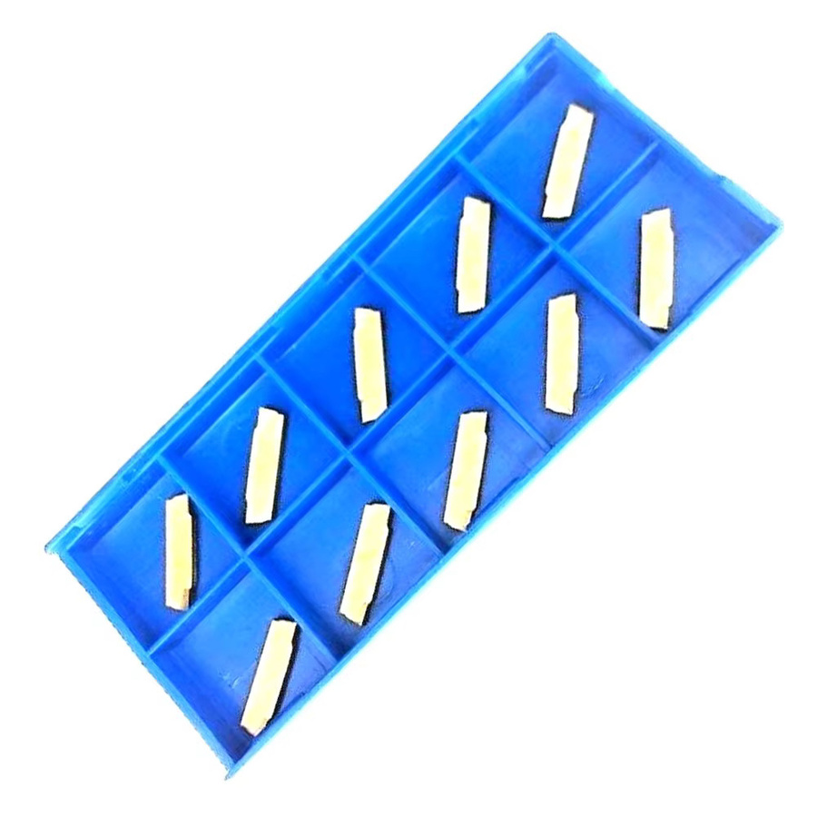 VIBRATITE MGMN200 Hartmetall Einsätze für die Drehmaschine, 10er Set, Keramik-Cutter für CNC-Drehwerkzeuge - Bild 2
