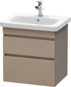 Duravit Waschtischunterschrank DuraStyle, wandhängend, 2 Schubladen, B/T: 58 x 44,8 cm - Bild 1