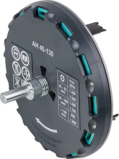 Teaglede Lochsäge E901 AH verstellbar für Durchmesser 45-130 mm zum Sägen im Innenausbau - Bild 1