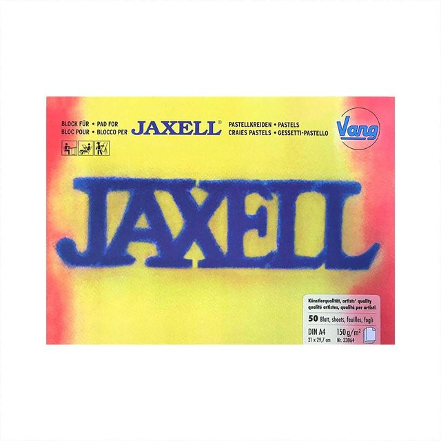Jaxell Pastellblock A4 mit 50 Blatt und 150g Papierstärke - Bild 1