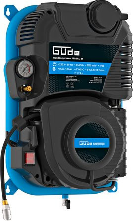 Güde Wand Kompressor Güde Wand 160/08, ölfrei, multicolor - Bild 1