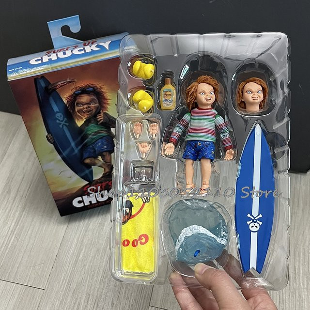 Bandai Child's Play Chucky SDCC Surf's UP Actionfigur, Modellpuppe - Bild 1