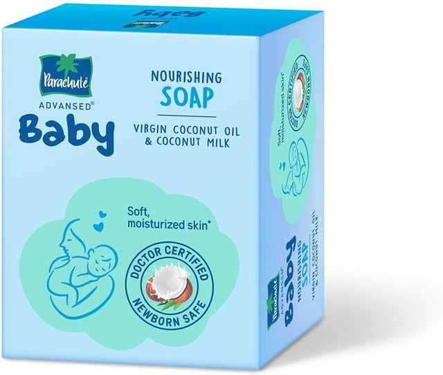 Parachute Advansed Babyseife mit Kokosmilch, 75g, Kinder - Bild 1