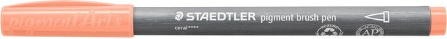 Staedtler Pigment Brush Pen in Koralle - Bild 1