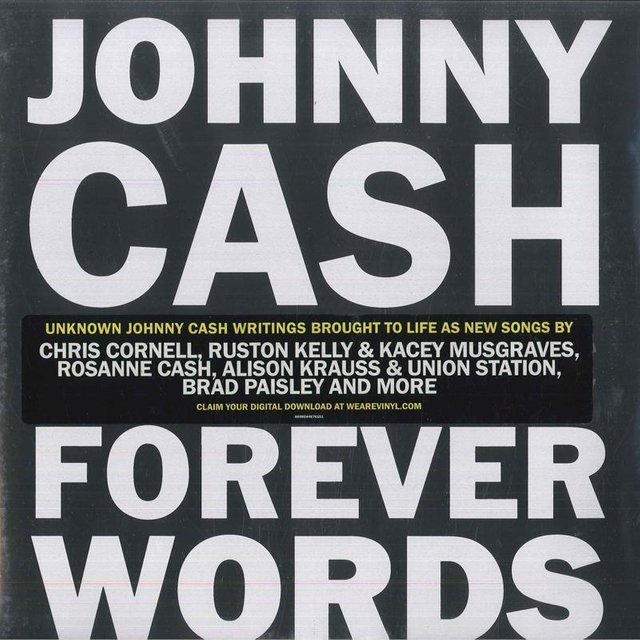 Johnny Cash: Forever Words, Various, Vinyl/LP, black - Bild 1