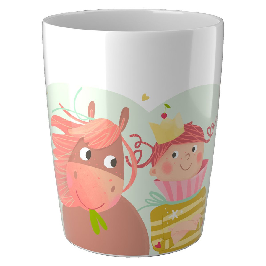 Haba Trinkbecher Prinzessin & Pferd in Pink mit 200 ml - Bild 1