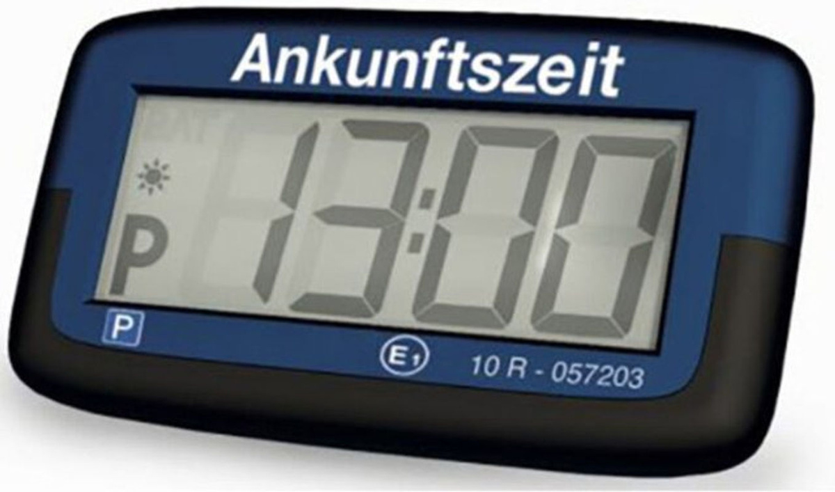 Needit ParkMicro PS1800 Elektronische Parkscheibe in Blau, selbstklebend, B/H/T: 80 x 45 x 10 mm - Bild 2