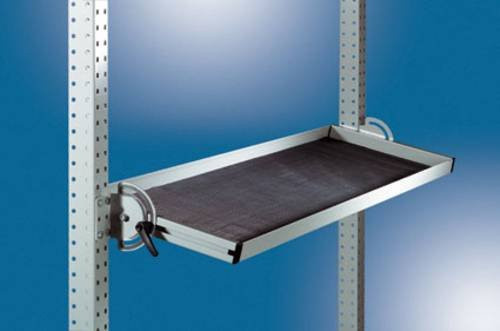 Manuflex ZB3936 Riffelgummi-Einlage für neigbare Ablagekonsole, Schwarz, B/T/H: 83,8 x 49,5 x 0,3 cm - Bild 1