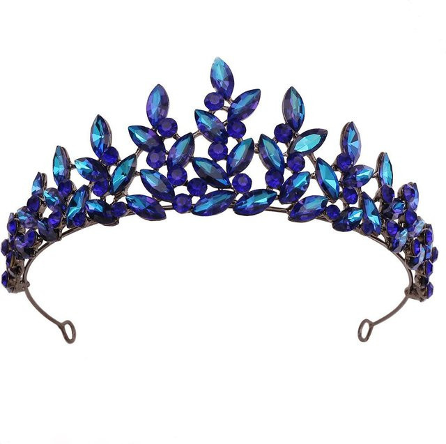DIEZI Diadem, Kristall, Bunt, Vintage, Damen - Bild 1