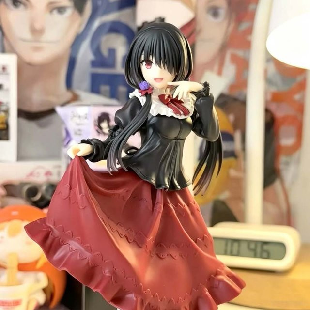 Bandai Date A Live Tokisaki Kurumi Standfigur, Mädchen, Rot, Kunststoff - Bild 1