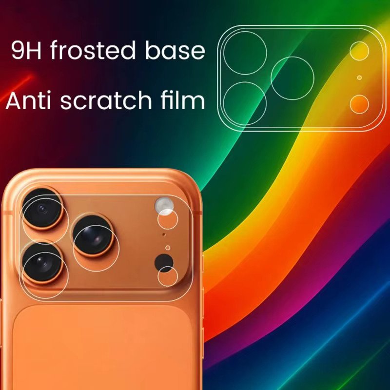 5 Stück Matte Objektivschutzfolie für Apple iPhone 17 Pro Max, 17 Pro, 17 Air und 17 in Transparent - Bild 2