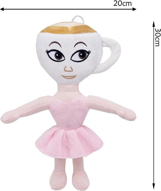 Yiran toy 1 Tung Tung Sahur Plüschpuppe, Haifisch, Plüschtier, ab 14 Jahren - Bild 1
