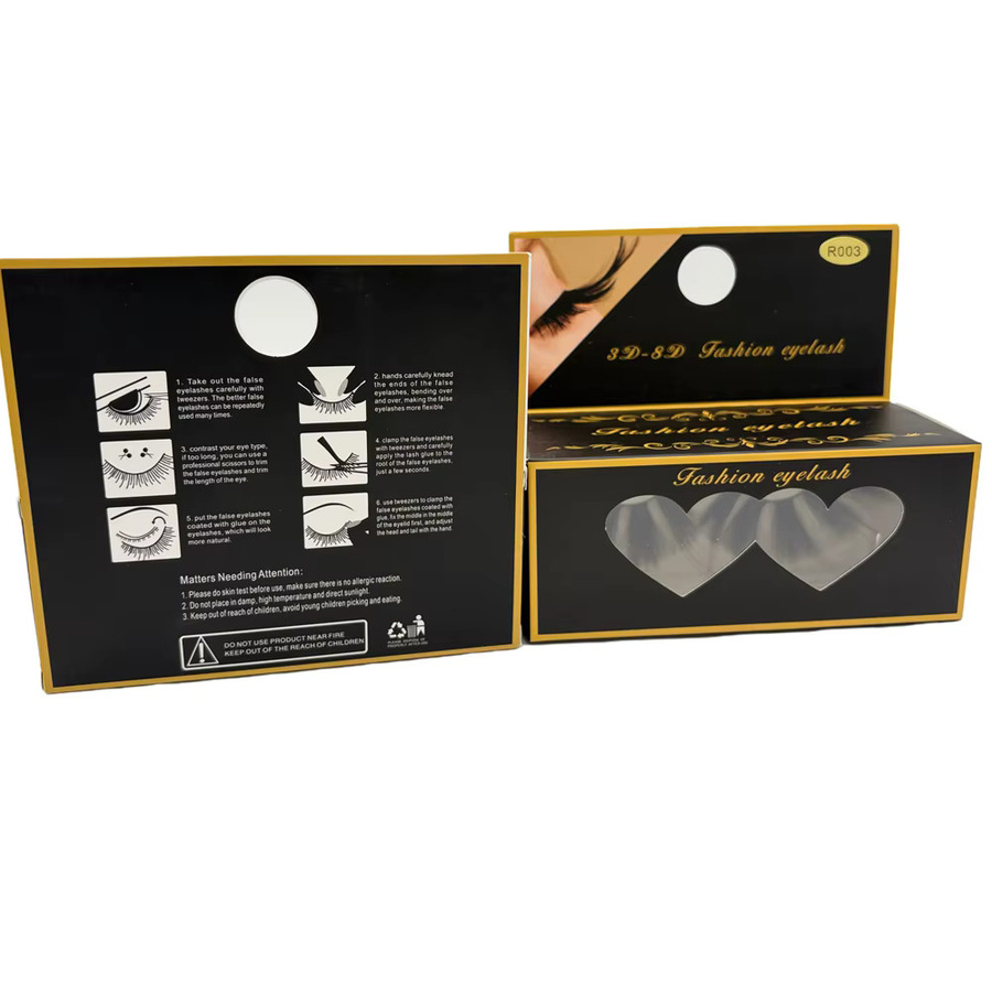 Extra Love Künstliche Wimpern R-Serie, Nerzhaar, Natürlich - Bild 4