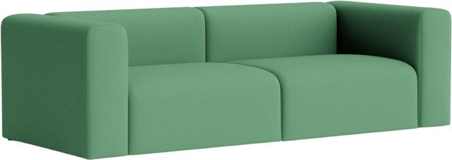 HAY Mags 2,5-Sitzer Sofa Kombination mit Stoffbezug und Armlehnen in minimalistischem Design - Bild 1
