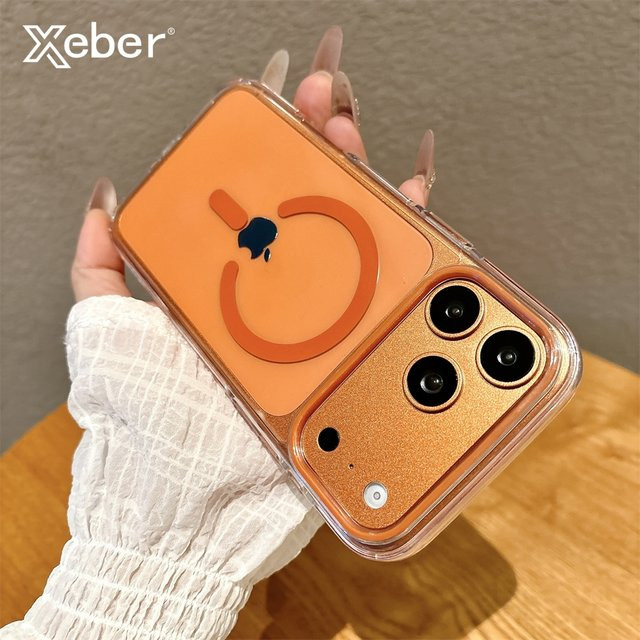Xeber MagSafe PC-Hülle für iPhone 17, 16, 15, 14 und 17 Pro Max, transparent und ultradünn mit magnetischem kabellosem Laden - Bild 1