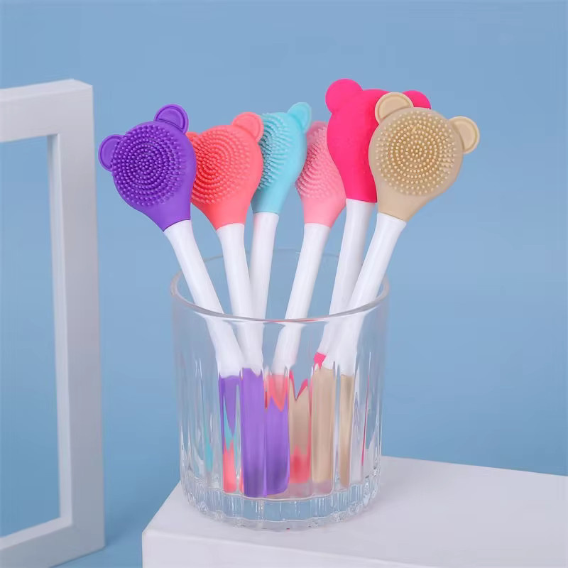 RUZOFO 2-in-1 Gesichtsreinigungs- und Maskenbürste aus Silikon, Unisex - Bild 2