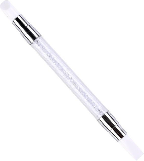 NATAWA Silikon-Skulpturstift, weiß, Doppelendiges Nageldesign-Werkzeug - Bild 1