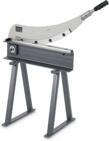 VEVOR Handhebelschere Guillotine Blechschneider mit Ständer aus Stahl in Grau, Bettbreite: 500 mm - Bild 1