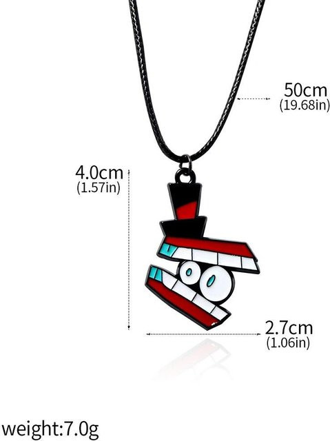Benicetees Halskette, Edelstahl, Schwarz, Unisex - Bild 1