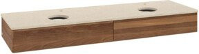 V&B Waschtischunterschrank Antao mit Beleuchtung, Farbe Botti Weiß, Breite: 160 cm, Tiefe: 50 cm - Bild 1