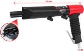 KS TOOLS Druckluft-Nadelentroster 3/8 Zoll mit 1/4 PT Anschluss, max. 6,3 bar - Bild 2