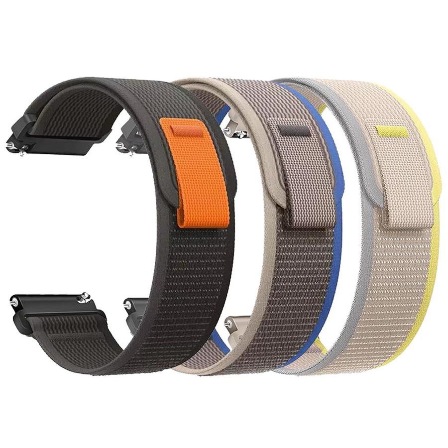Cor Uhrenarmband Nylon, Schwarz, Unisex - Bild 5