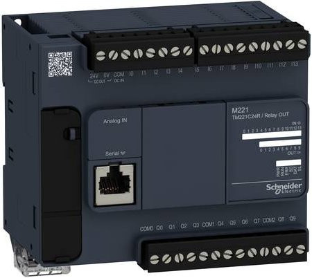Schneider Electric TM221C24R Erweiterungsmodul in Grau - Bild 1