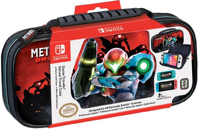 Nintendo Switch Lite OLED Travel Case Metroid Dread NNS37M Multicolour - Bild 1