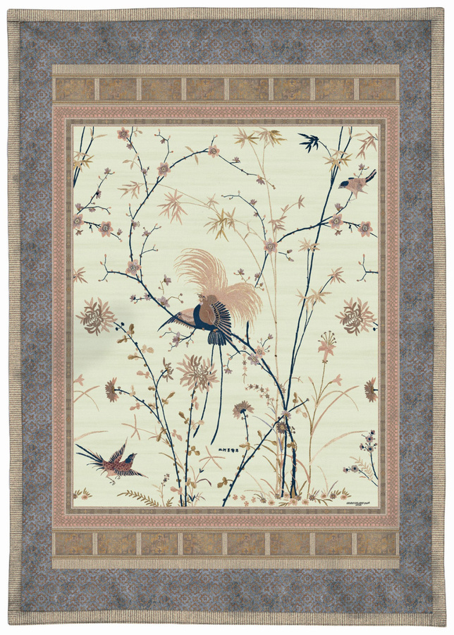 Bassetti Plaid FONG Ornament in Creme/Beige, B/T: 135 x 190 cm - Bild 1