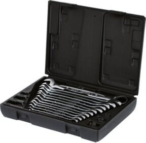 KS TOOLS GEARplus Ratschenringmaulschlüssel-Set, 12-teilig, Chrome Vanadium, Silber - Bild 1