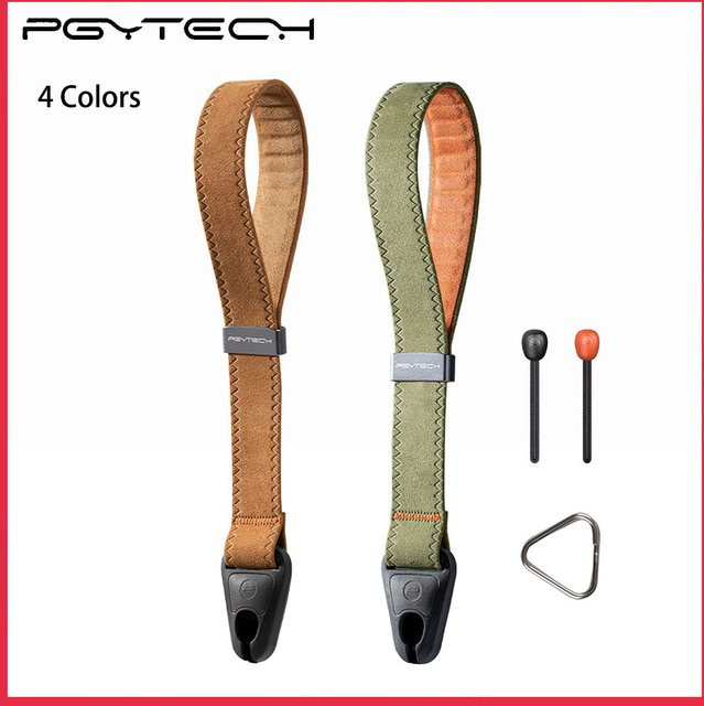 PGYTECH Action-Kamera-Hand- und Handschlaufe in Braun und Multicolour, kompatibel mit DJI OSMO Pocket 2, OSMO Pocket Gimbal und GoPro Action-Kameras - Bild 1