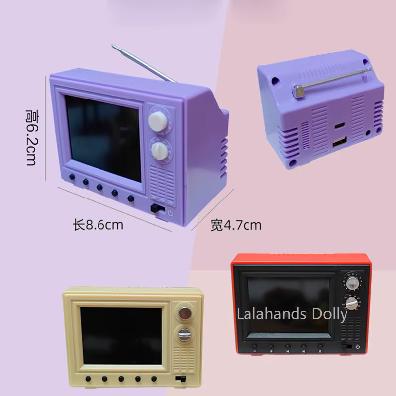 Lalahands Dolly, Mini-Fernseher, Zubehör, Kunststoff - Bild 3