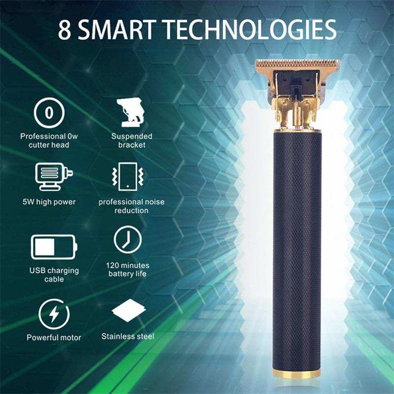 JIUCENGTAI Elektrischer Haartrimmer für Herren, Gold Buddha - Bild 5