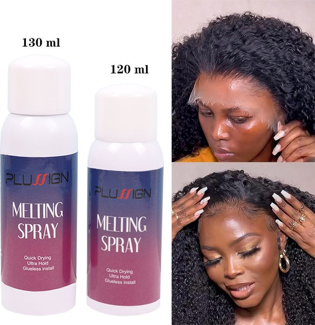Plussign Schmelzspray für Spitzenperücken, 120 ml, wasserdicht - Bild 1