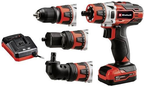 Einhell TE-CD 12/1 3X-Li Akku-Bohrschrauber 12V Rot inkl. 2,0 Ah Akku - Bild 1