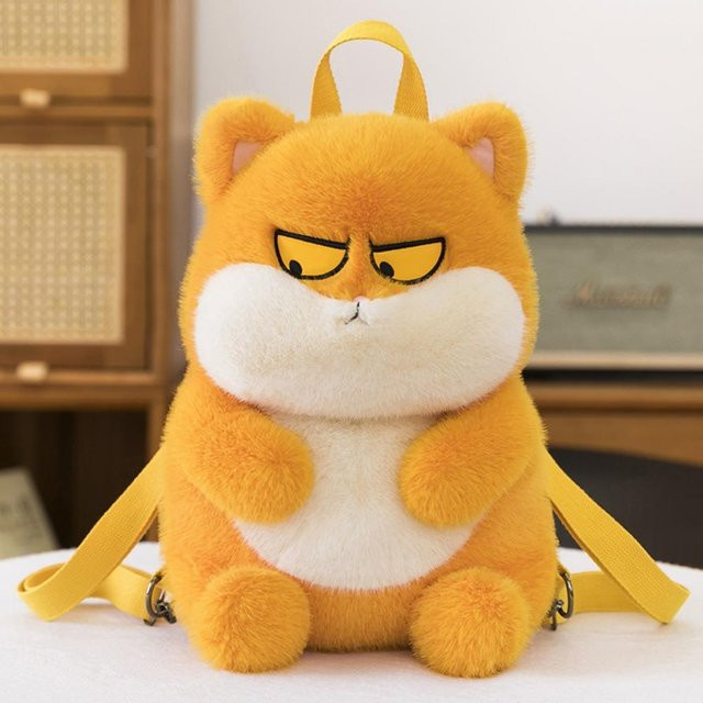 Yiran toy Katze Plüsch Rucksack, Plüschtier, ab 3 Jahre - Bild 1