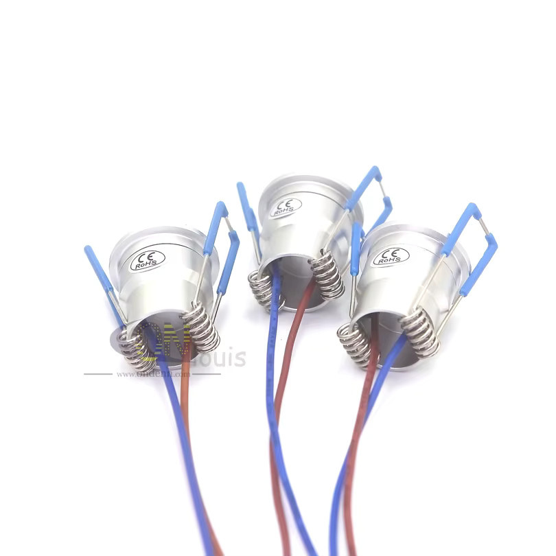 ONDENN LED Downlight Einbaustrahler in Silber, 3W, Warmweiß, Dimmbar, Rund aus Aluminium - Bild 2