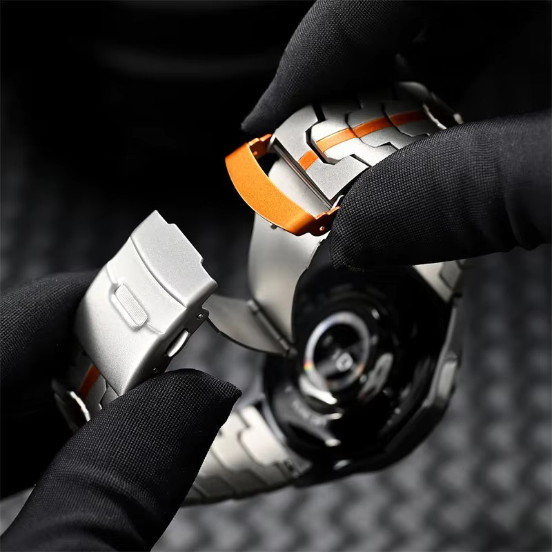 Uhrenarmband Titan, Silber, Herren - Bild 3