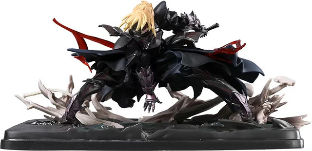 Bandai Fate Stay Night Black Saber Kampfversion, PVC-Actionfigur - Bild 1