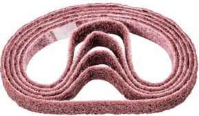 PFERD Vlies Schleifband VB für Feinschliff und Finish, Körnung A180, B/T: 20 x 520 mm - Bild 1