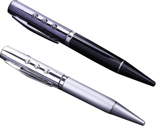 KONNWEI Musikstift MP3-Player in Stiftform für Englisch-Hörübungen in Silber - Bild 1