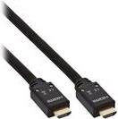 InLine HDMI High Speed Kabel mit Ethernet, 4K2K, Stecker auf Stecker, schwarz/gold, 10 m - Bild 1